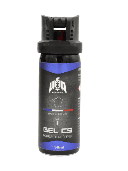 Bombe lacrymogène gel 50 ml PRO — Bombes lacrymogènes | Défense Légale