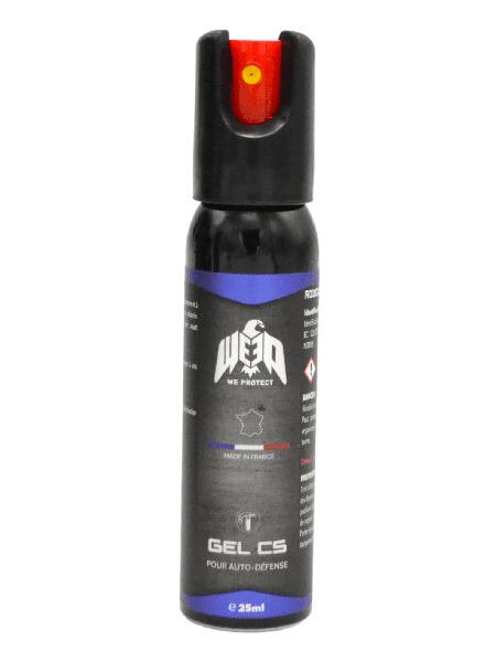 Mini bombe CS 25 ml porte-clés