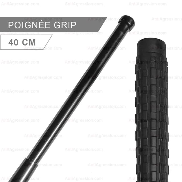 Matraque télescopique compacte 40 cm